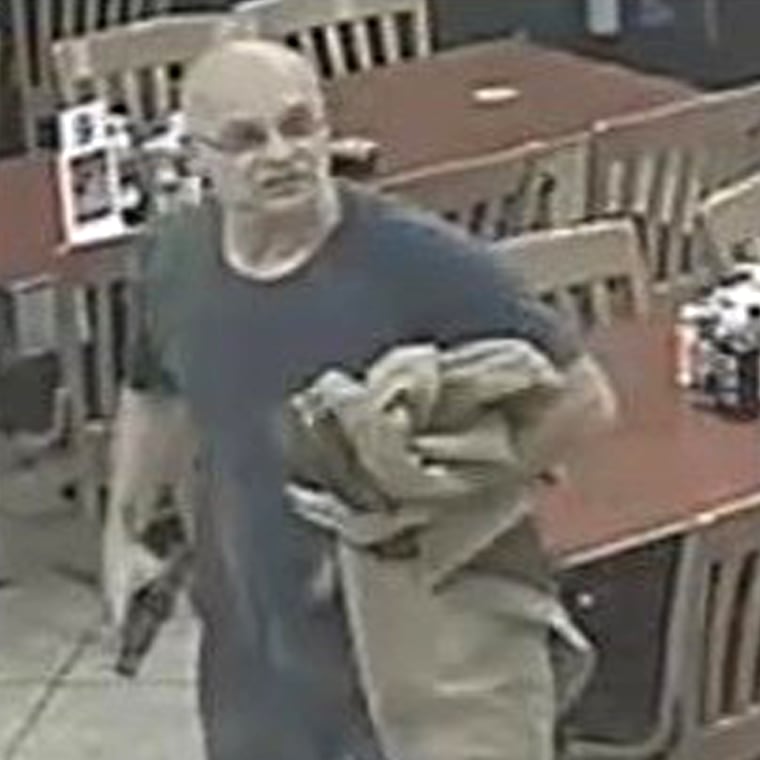 Texas police released this photo of the man they sought to speak with after a shooting at a Houston taqueria.