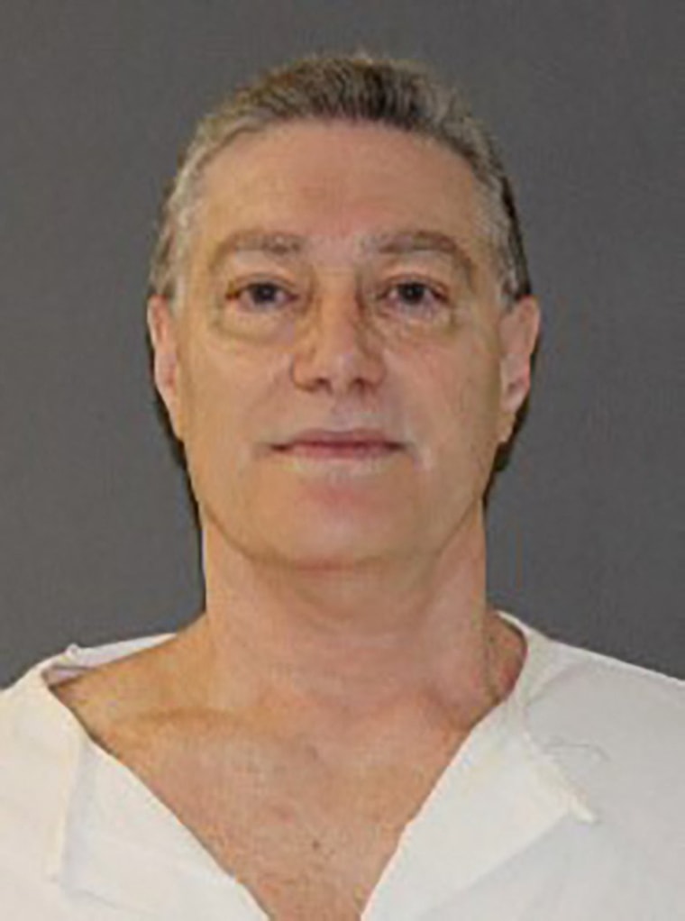 Image: Robert Fratta, 65, a former police officer, is scheduled to be executed by lethal injection on Jan. 10, 2023, for the murder-for-hire killing of his wife, Farah Fratta, in 1994.