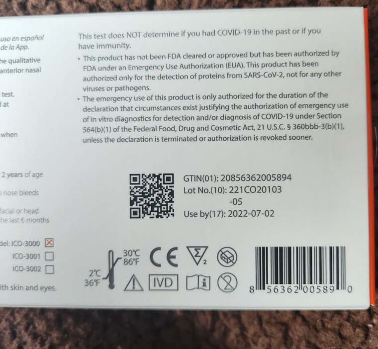 Some newly mailed COVID tests from the government expire imminently — even with extensions 230110-nora-boydstun-covid-test-mjf-1605-b8558d