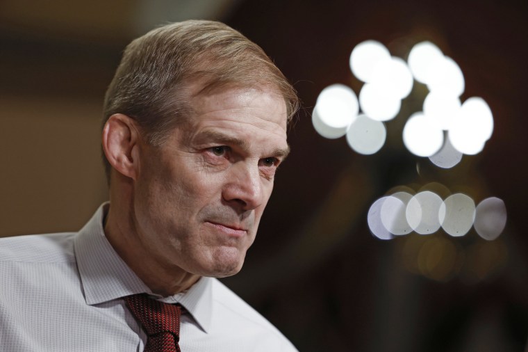 Rep. Jim Jordan speaks at the Capitol