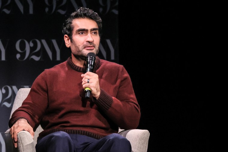 Kumail Nanjiani speaks onstage at 92NY on Dec. 8, 2022 in New York City.