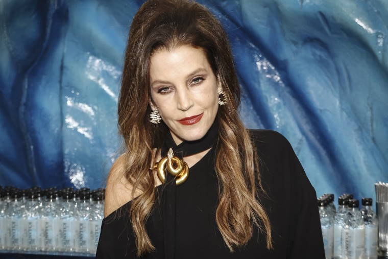 Image: Lisa Marie Presley on Jan. 10, 2023 in Beverly Hills, Calif.