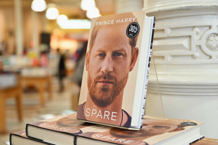 After months of anticipation and a blanket publicity blitz, Prince Harry's autobiography "Spare" went on sale Tuesday as royal insiders hit back at his scorching revelations.