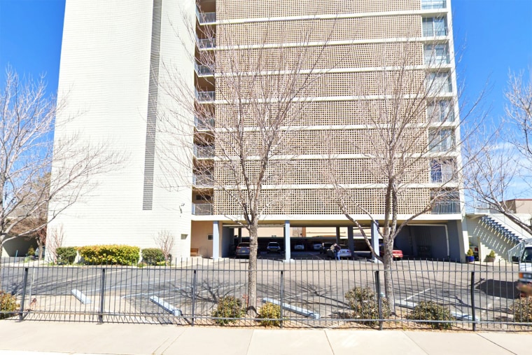 Solomon Pena's condominium complex in Albuquerque, N.M.