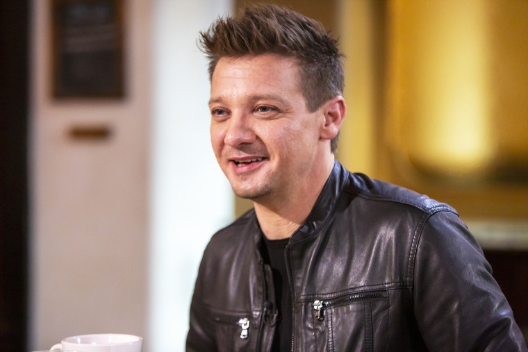 SUNDAY TODAY WITH WILLIE GEIST -- Pictured: Jeremy Renner on April 28, 2019