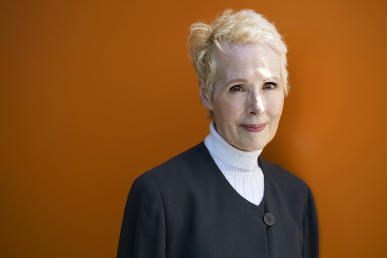 FILE - In this June 23, 2019 file photo,  E. Jean Carroll is photographed in New York. Carroll, who says President Donald Trump sexually assaulted her in a New York City department store dressing room in the 1990s, is now suing him for alleged defamation. The advice columnist filed a lawsuit Monday, Nov. 4 in New York. The suit says Trump harmed her reputation and career when he said she was lying and he’d never even met her.