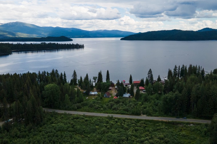 A property 300 feet from Priest Lake in rural Idaho is the site of a Clean Water Act dispute between the EPA and Chantell and Mike Sackett.
