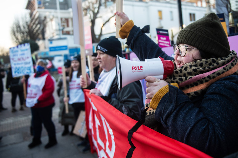 Nurses Continue To Strike Over Pay And Conditions