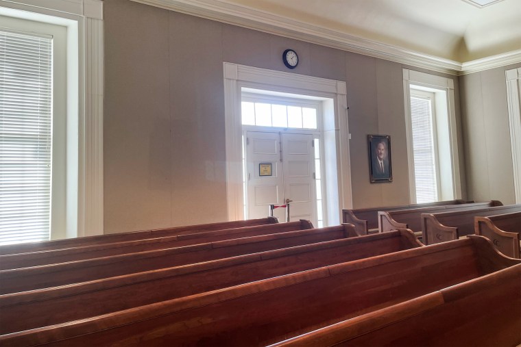 A portrait of Randolph "Buster" Murdaugh Jr., Alex Murdaugh's late grandfather, was removed from the Colleton County Courthouse ahead of Alex's trial.