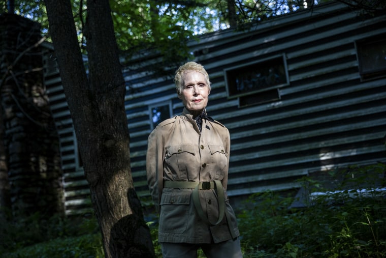 E. Jean Carroll at her home in New York state on June 21, 2019.
