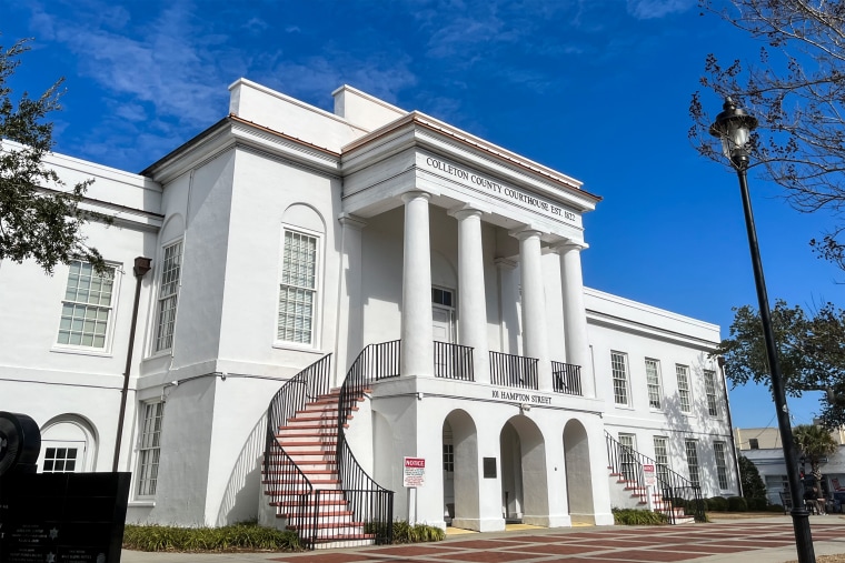 Palacio de justicia del condado de Colleton en Walterboro, Carolina del Sur