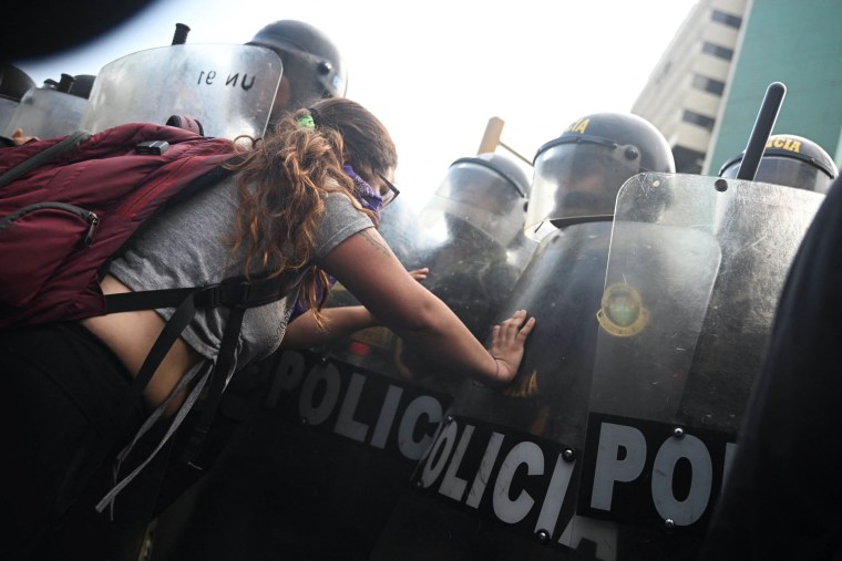 Civil unrest since the ouster of Dina Boluarte's predecessor, Pedro Castillo, in early December has left 45 people dead and prompted the government to impose a state of emergency in violence-hit areas. 