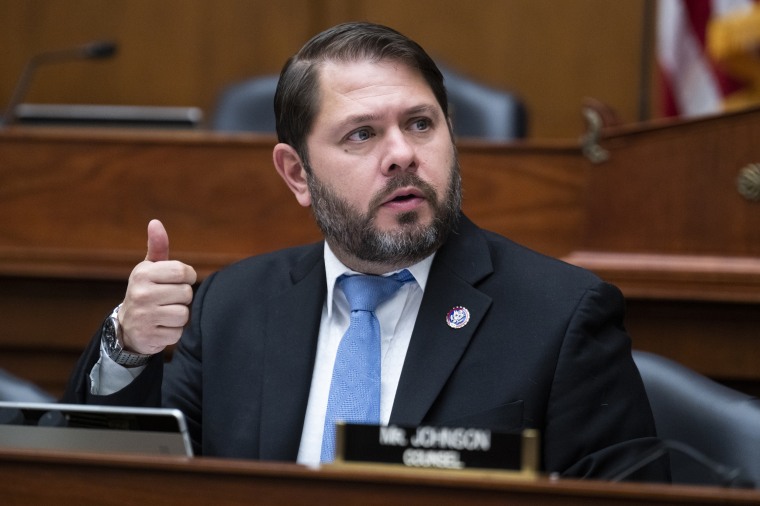 Ruben Gallego, D-Ariz., at the Capitol on June 9, 2022. 