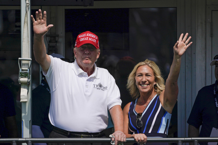 Marjorie Taylor Greene, Donald Trump
