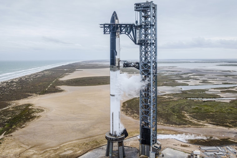 SpaceX completes Starship test in prep for rocket’s first orbital launch attempt