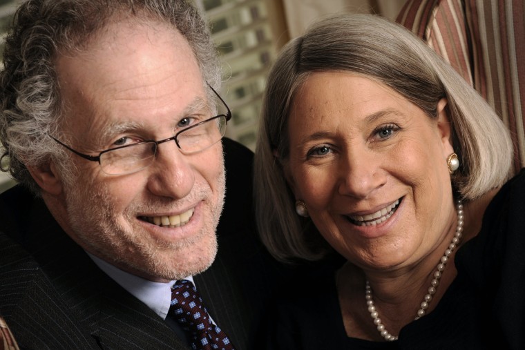 Bob Bauer and Anita Dunn in 2009.