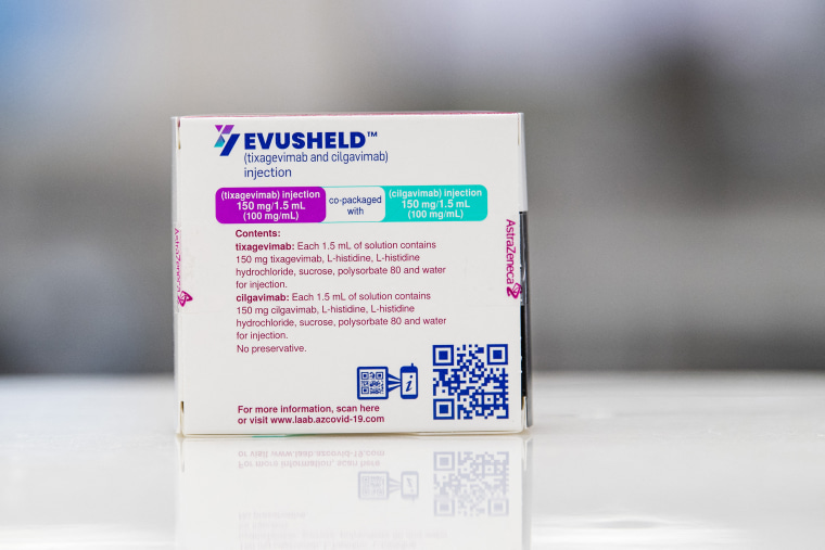 A box of Evusheld