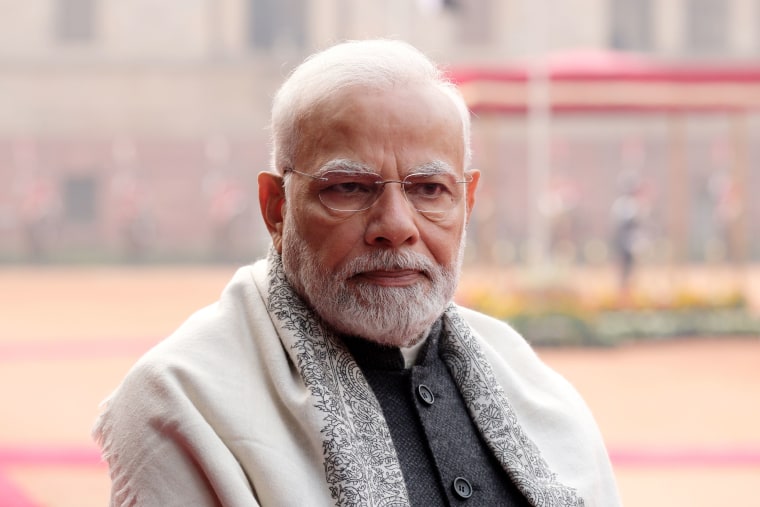 Narendra Modi en Nueva Delhi el miércoles. 