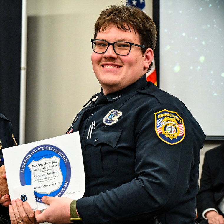 Memphis Police Officer Preston Hemphill.