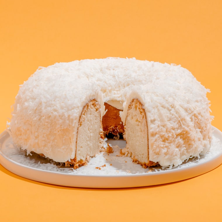  The White Chocolate Coconut Bundt Cake from Doan’s Bakery.
