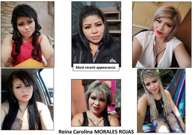 Reina Morales Rojas, de 41 años, desaparecida en Boston.