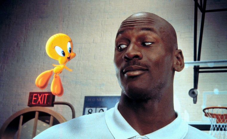 Michael Jordan in "Space Jam."