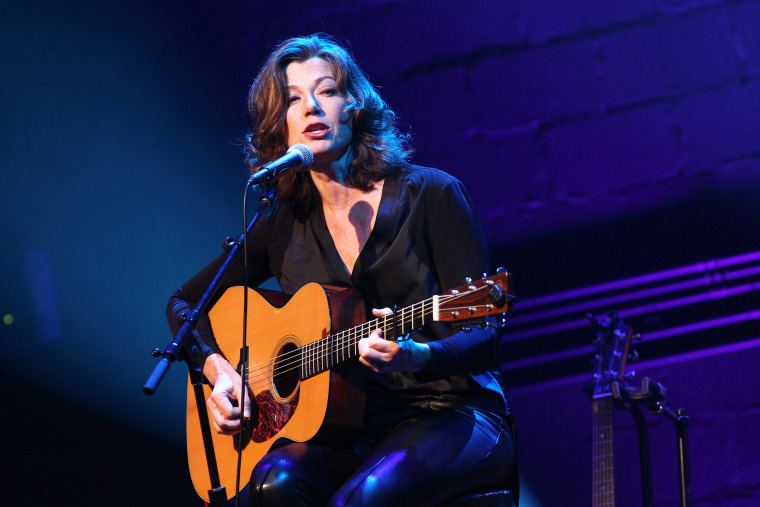 Amy Grant performs during 'Best Buddies Unplugged' at Franklin Theatre on November 2, 2017 in Franklin, Tennessee. 