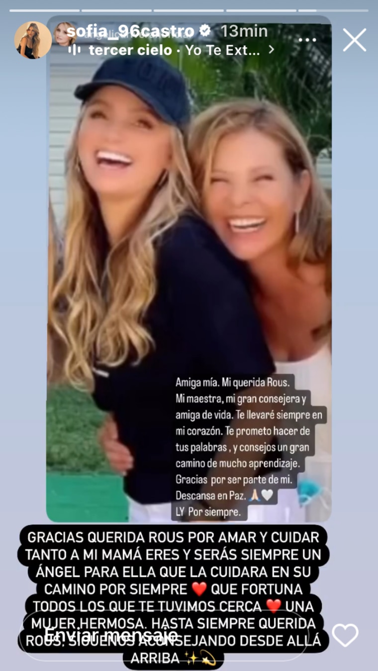 Angélica Rivera se viste de luto por la muerte de una gran amiga