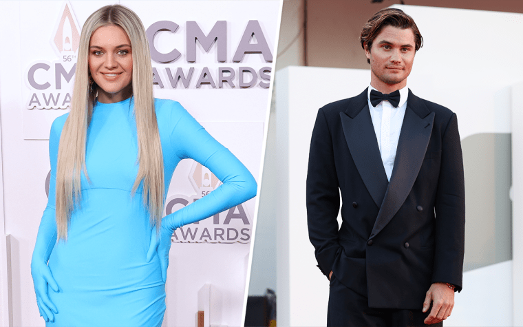 Chase Stokes, right, shared Instagram photos with Kelsea Ballerini that had fans speculating that they're dating. 