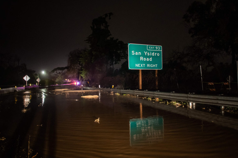 Ellen DeGeneres Films Video of Severe Weather in California