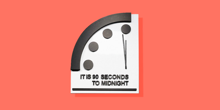The "Doomsday Clock" was back in the news on Jan. 24.
