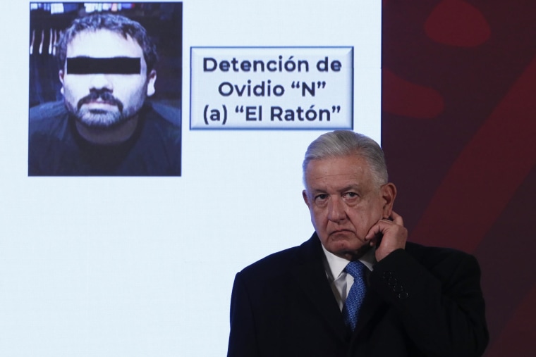 López Obrador niega intervención de EEUU en detención de hijo del "Chapo"