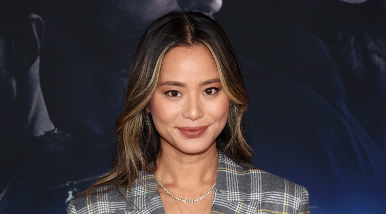 Jamie Chung at the Los Angeles premiere of "Ambulance."