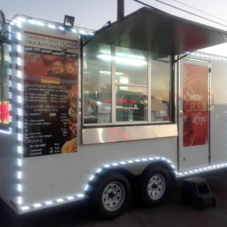 The Southern Taste Seafood truck.