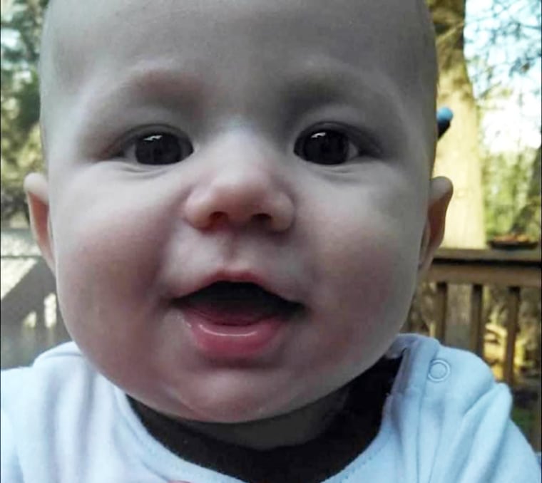 Baby Nash died suddenly from positional asphyxia at 5 months old.