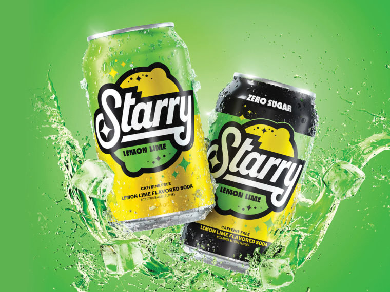 Starry comes in both regular and zero-sugar options.
