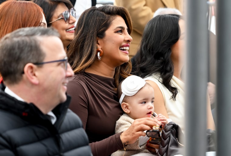 Priyanka Chopra Jonas and Malti Marie Chopra Jonas 