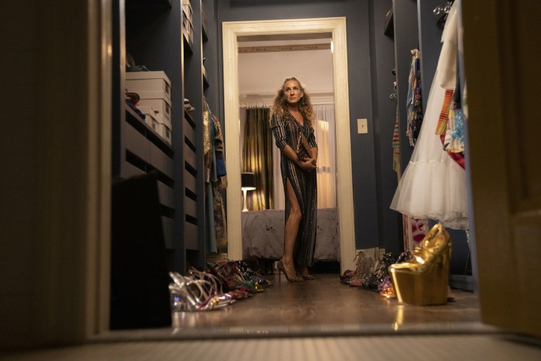 Closet space was always critical for Carrie in "Sex and the City."  
