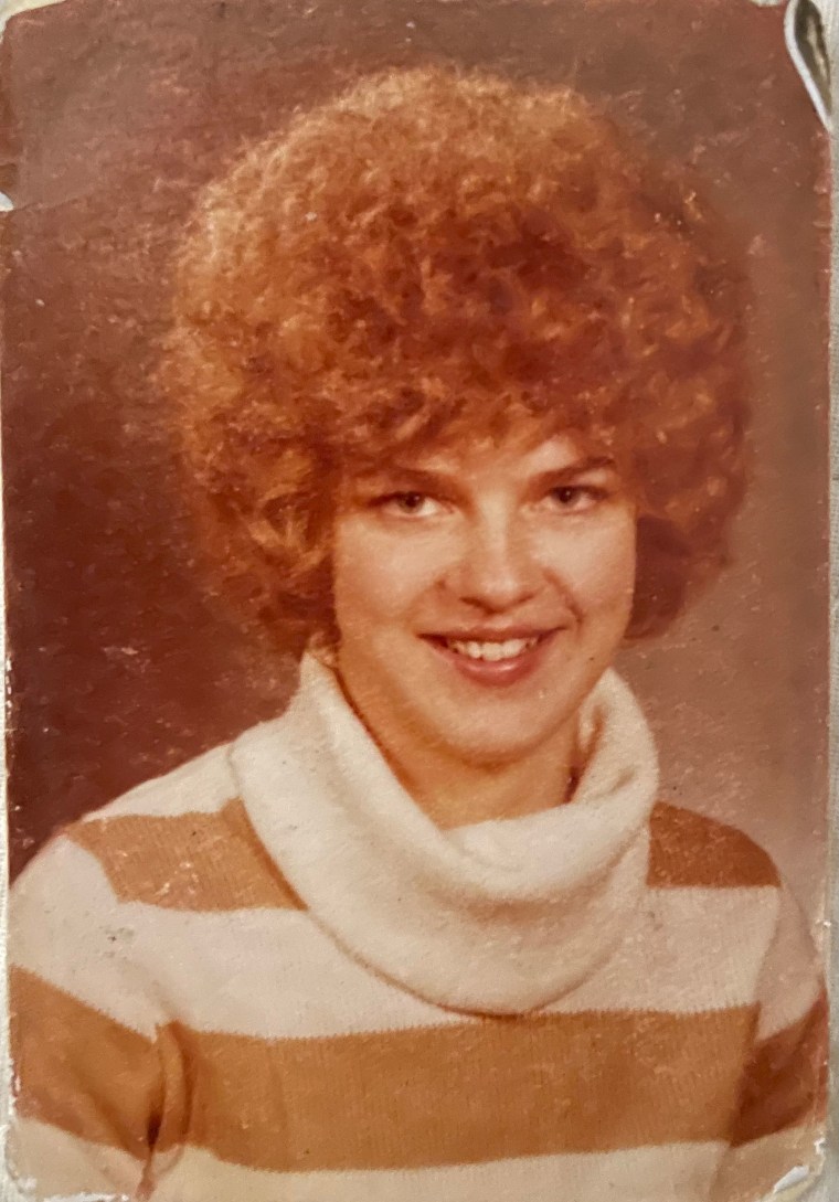 Kathy Ritchey high school yearbook photo