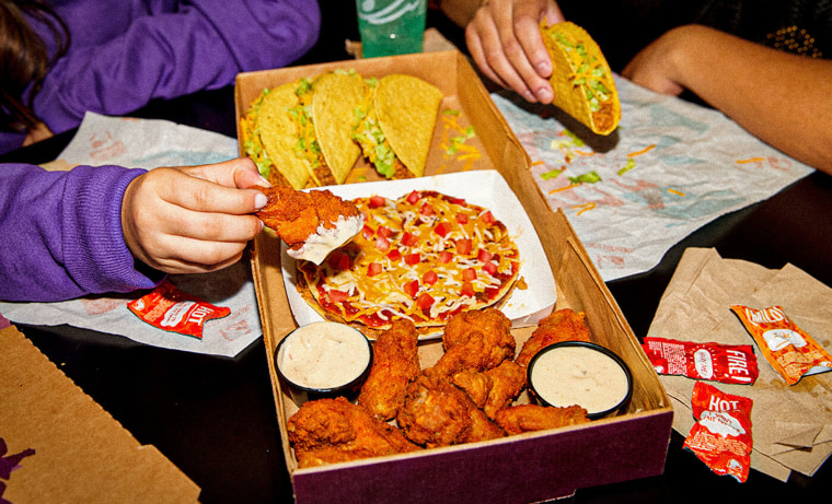 Taco bell crispy chicken wings discount