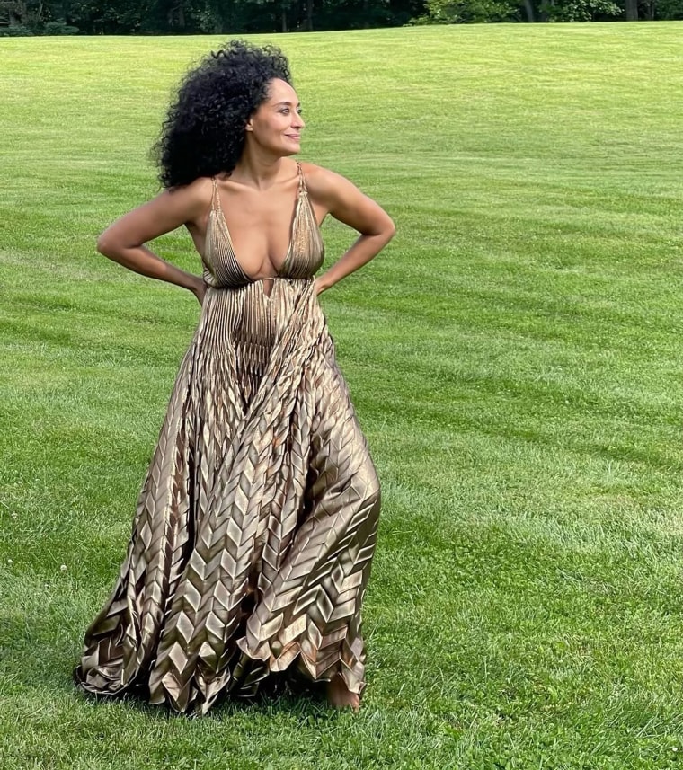 Tracee Ellis Ross uses Pattern Beauty products on her hair.