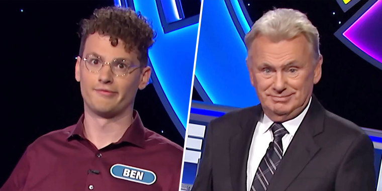 Tucker let "Wheel of Fortune" host Pat Sajak know what he thought of the bonus round category. 