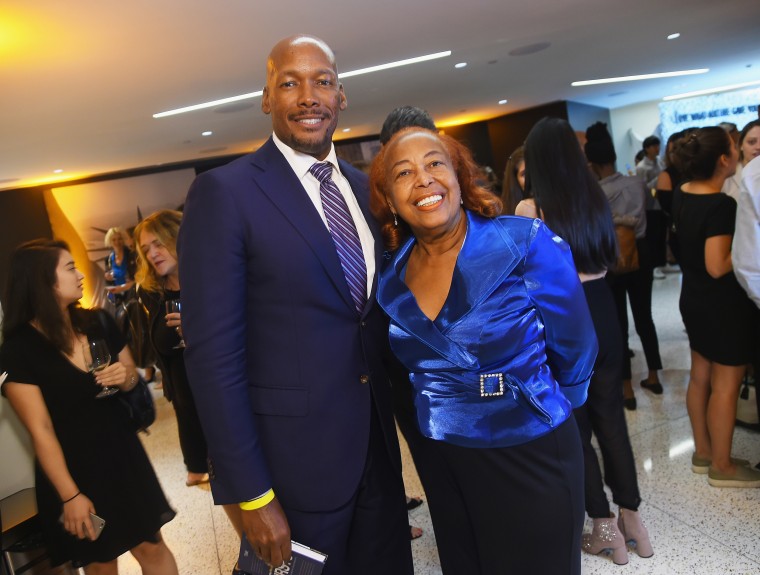 Melvin Oatis and Dr. Patricia Bath attend TIME Celebrates FIRSTS on Sept. 12, 2017 in New York.