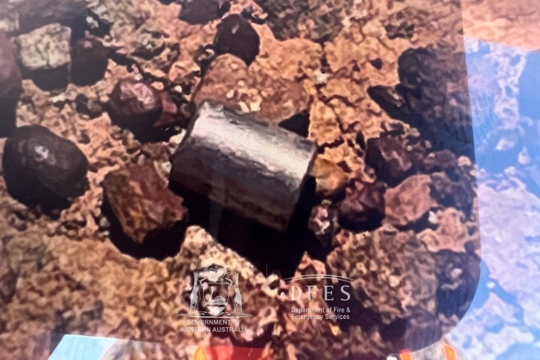 The tiny radioactive capsule has been recovered after a frantic weeklong search. 