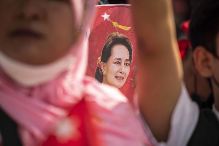 Activists Protest Against Myanmar Junta At UN On 2nd Anniversary Of Coup