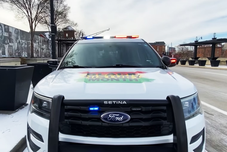 The new police cruiser in Columbus.