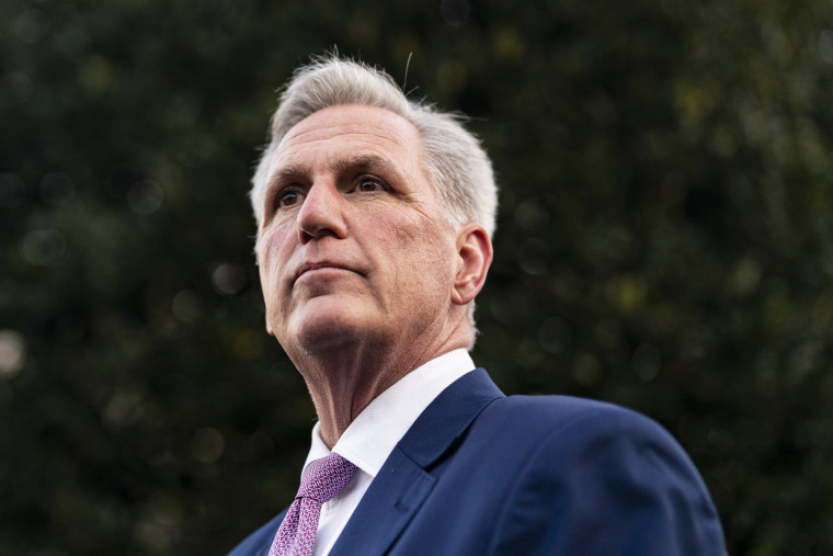 House Speaker Kevin McCarthy at the White House on Feb. 1, 2023.