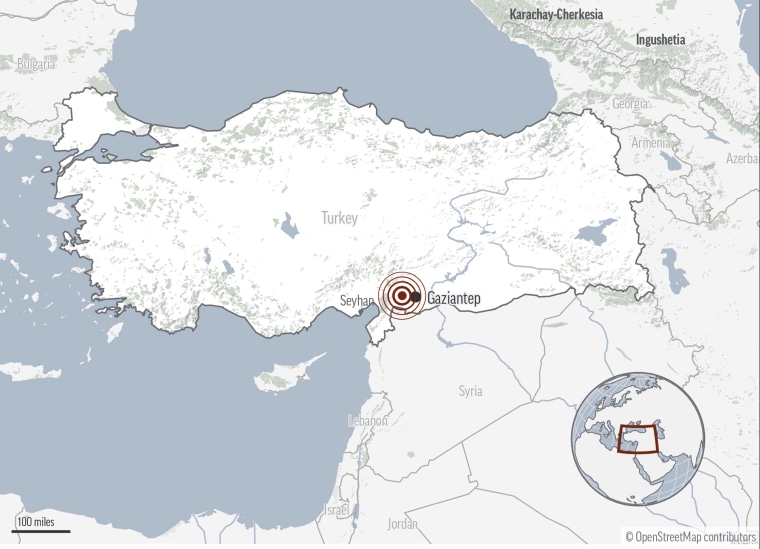 A 7.8 magnitude earthquake shook central Turkey early Monday and was followed by a strong aftershock. 