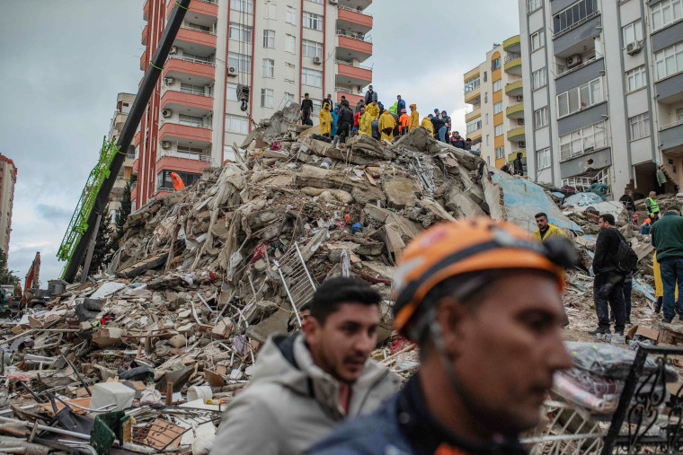 The combined death toll has risen to over 1,900 for Turkey and Syria after the region's strongest quake in nearly a century. Turkey's emergency services said at least 1,121 people died in the earthquake, with another 783 confirmed fatalities in Syria. 