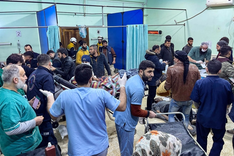 At least 50 have been reportedly killed in north Syria after a 7.8-magnitude earthquake that originated in Turkey and was felt across neighbouring countries.